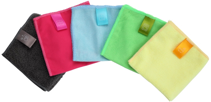 Nordic Quality Cleaning cloths, 5-pack in the group HOME, HOUSEHOLD & GARDEN / Cleaning products / Other cleaning accessories at TP E-commerce Nordic AB (C65790)