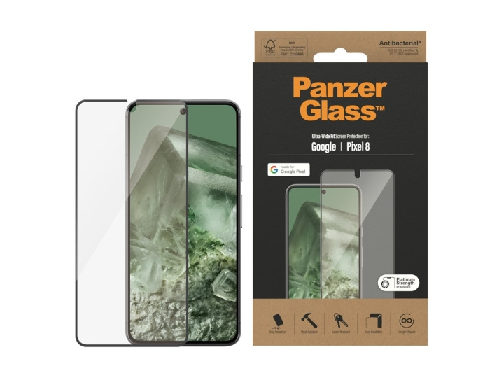 PanzerGlass Google Pixel 8 in the group SMARTPHONE & TABLETS / Phone cases / Google at TP E-commerce Nordic AB (C65912)