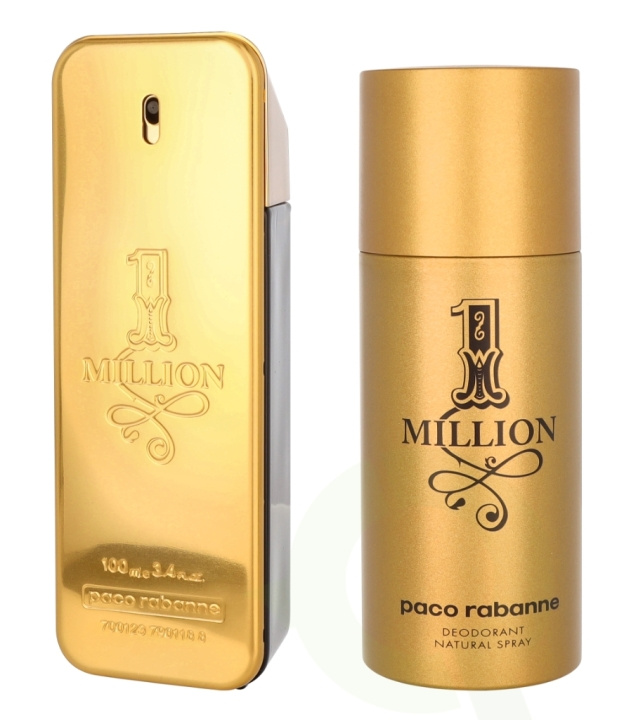 Paco Rabanne 1 Million Giftset 250 ml Edt Spray 100ml/ Deo Spray 150ml in the group BEAUTY & HEALTH / Gift sets / Gift sets for him at TP E-commerce Nordic AB (C66254)