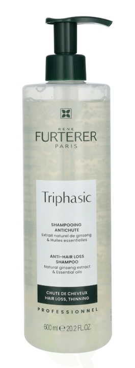 Rene Furterer Triphasic Anti-Hair Loss Stimulating Shampoo 600 ml in the group BEAUTY & HEALTH / Hair & Styling / Hair care / Schampoo at TP E-commerce Nordic AB (C66273)