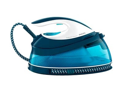 Philips PerfectCare Compact GC7840 Ångstrykjärn 2400W Blåvit in the group HOME, HOUSEHOLD & GARDEN / Clothes care / Irons at TP E-commerce Nordic AB (C66393)