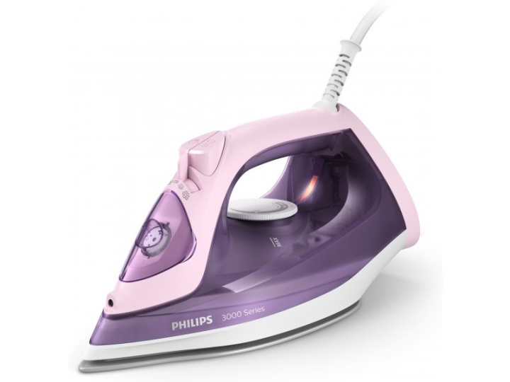 Philips 3000 series DST3020/30 iron Steam iron Ceramic soleplate 2200 W Pink, Purple in the group HOME, HOUSEHOLD & GARDEN / Clothes care / Irons at TP E-commerce Nordic AB (C66410)
