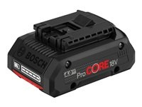 Bosch ProCORE18V COMPACT Batteri 4Ah in the group HOME ELECTRONICS / Batteries & Chargers / Batteries at TP E-commerce Nordic AB (C66468)