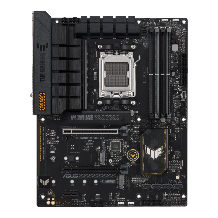 ASUS TUF GAMING B650-E WIFI ATX Socket AM5 AMD B650 in the group COMPUTERS & PERIPHERALS / Computer components / Motherboard at TP E-commerce Nordic AB (C66470)