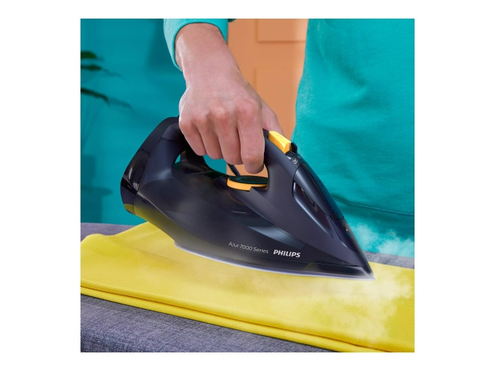 Philips Azur 7000 Series DST7060 Steam iron 3000W Blue Yellow in the group HOME, HOUSEHOLD & GARDEN / Clothes care / Irons at TP E-commerce Nordic AB (C66562)