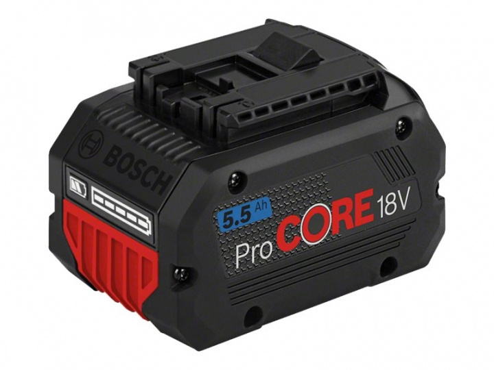Bosch ProCORE18V Professional Litiumjonbatterier 5,5Ah in the group HOME, HOUSEHOLD & GARDEN / Tools / Batteries for power tools at TP E-commerce Nordic AB (C66602)