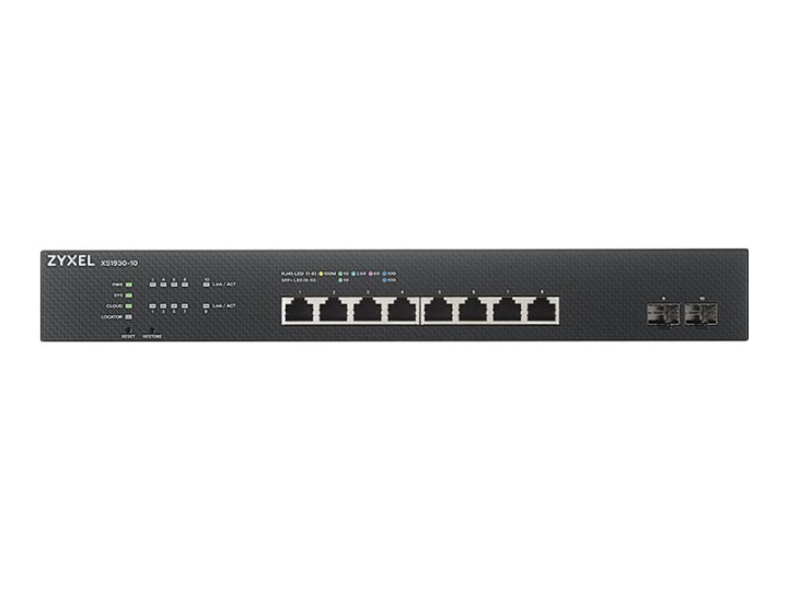 ZyXEL XS1930-10 Switch 10-port 10 Gigabit in the group COMPUTERS & PERIPHERALS / Network / Switches at TP E-commerce Nordic AB (C67197)