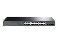 TP-Link JetStream TL-SG2428P Switch 24-port Gigabit PoE+ in the group COMPUTERS & PERIPHERALS / Network / Switches at TP E-commerce Nordic AB (C67205)