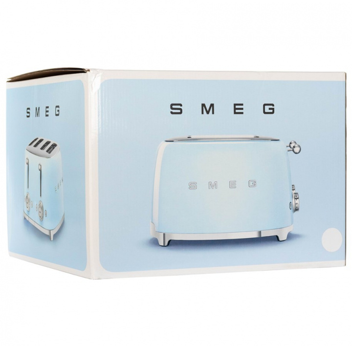 SMEG 50\'s Style TSF03WHEU Brödrost Vit in the group HOME, HOUSEHOLD & GARDEN / Household appliances / Toasters & Bread grills / Toasters at TP E-commerce Nordic AB (C67225)
