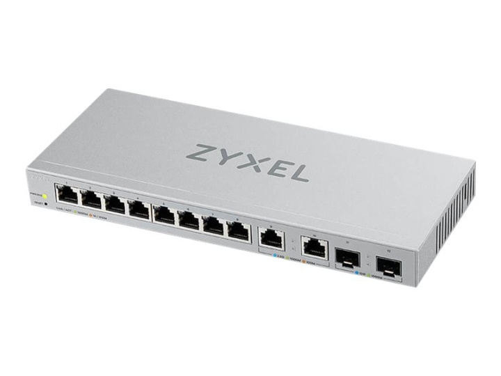 ZyXEL XGS1210-12 Switch 12-port 2.5 Gigabit Ethernet in the group COMPUTERS & PERIPHERALS / Network / Switches at TP E-commerce Nordic AB (C67280)