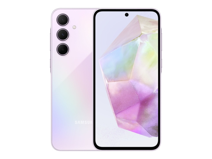 Samsung Galaxy A35 6.6 128GB Awesome lilac in the group SMARTPHONE & TABLETS / Mobile phones & smartphones at TP E-commerce Nordic AB (C67319)