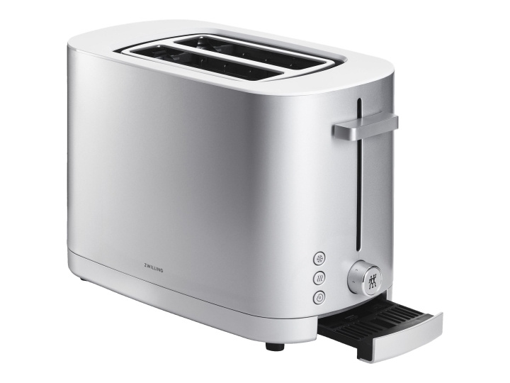 Zwilling Enfinigy Brödrost 1000W Silver in the group HOME, HOUSEHOLD & GARDEN / Household appliances / Toasters & Bread grills / Toasters at TP E-commerce Nordic AB (C67478)