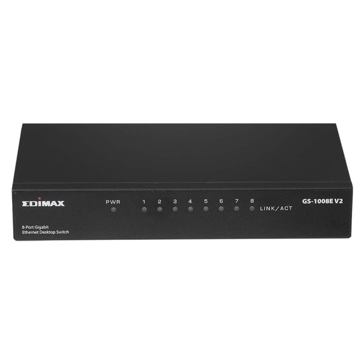 Edimax 8-Port Gigabit Desktop Switch in the group COMPUTERS & PERIPHERALS / Network / Switches at TP E-commerce Nordic AB (C67599)