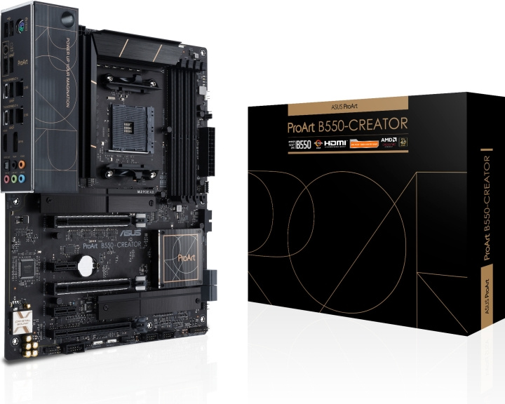 ASUS ProArt B550-Creator AM4 ATX motherboard in the group COMPUTERS & PERIPHERALS / Computer components / Motherboard at TP E-commerce Nordic AB (C68279)