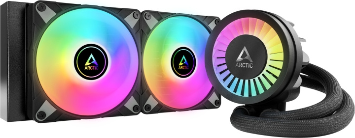 Arctic Cooling Arctic Liquid Freezer III 240 ARGB liquid cooling system, black in the group COMPUTERS & PERIPHERALS / Computer components / Cooling / Processor coolers at TP E-commerce Nordic AB (C68573)