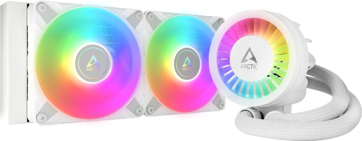 Arctic Cooling Arctic Liquid Freezer III 240 ARGB liquid cooling system, white in the group COMPUTERS & PERIPHERALS / Computer components / Cooling / Processor coolers at TP E-commerce Nordic AB (C68578)