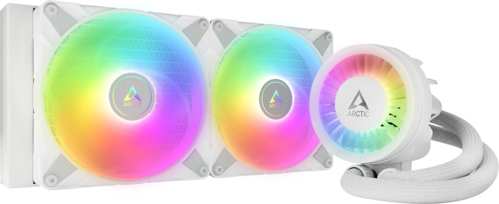 Arctic Cooling Arctic Liquid Freezer III 280 ARGB liquid cooling system, white in the group COMPUTERS & PERIPHERALS / Computer components / Cooling / Processor coolers at TP E-commerce Nordic AB (C68579)