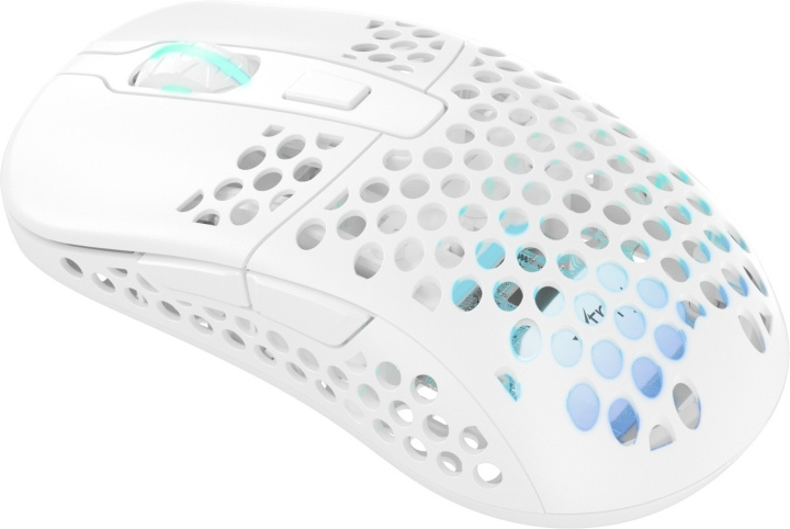 Xtrfy M42 Wireless RGB gaming mouse, white in the group COMPUTERS & PERIPHERALS / GAMING / Mice at TP E-commerce Nordic AB (C68689)