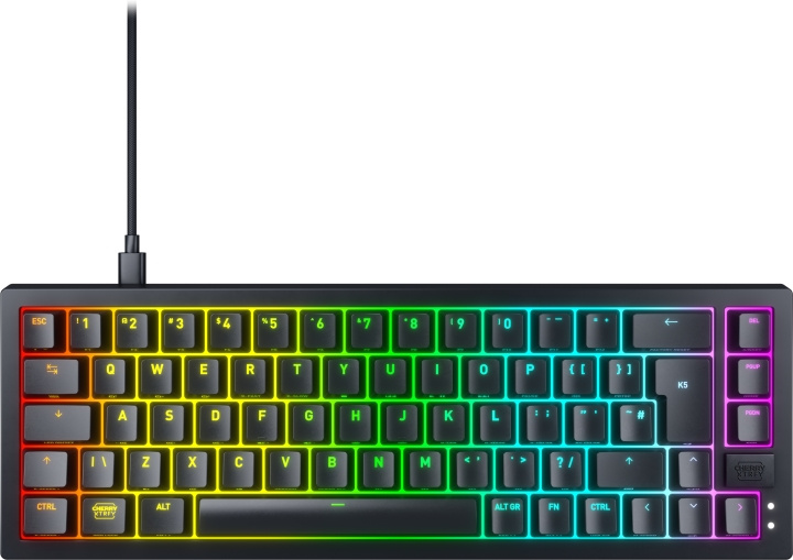 Xtrfy K5V2 RGB Compact 65% Mechanical Gaming Keyboard, black in the group COMPUTERS & PERIPHERALS / GAMING / Keyboards at TP E-commerce Nordic AB (C68768)