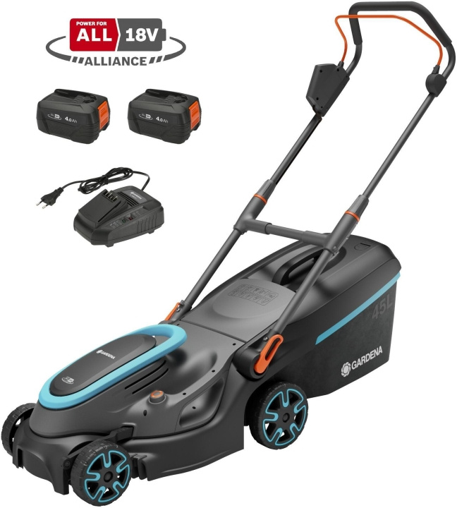 GARDENA PowerMax 37/36V P4A Ready-To-Use Set Accu Lawnmower in the group HOME, HOUSEHOLD & GARDEN / Garden products / Garden tools at TP E-commerce Nordic AB (C69072)