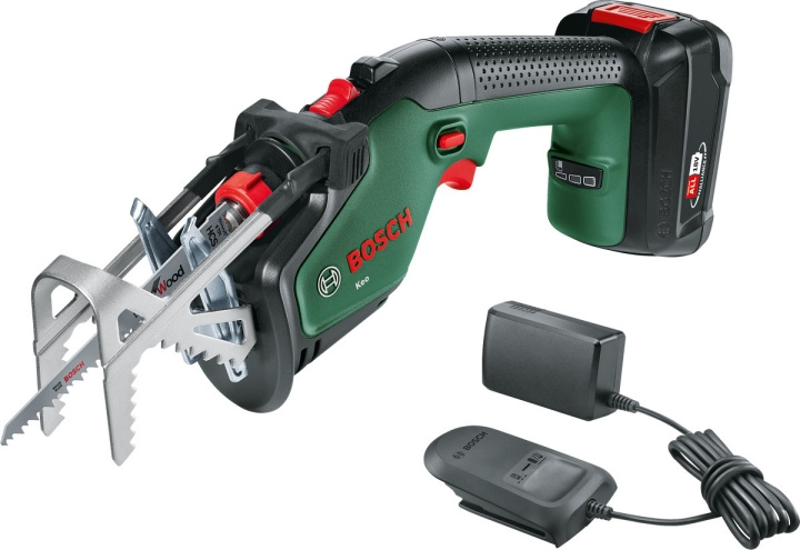 Bosch Keo 18 cordless chainsaw, with 2.0 Ah battery in the group HOME, HOUSEHOLD & GARDEN / Tools / Other power tools at TP E-commerce Nordic AB (C69496)