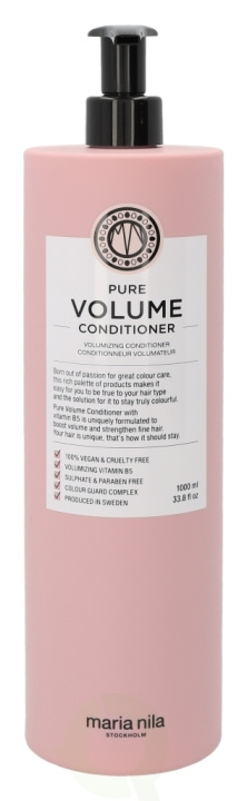 Maria Nila Pure Volume Conditioner 1000 ml in the group BEAUTY & HEALTH / Hair & Styling / Hair care / Conditioner at TP E-commerce Nordic AB (C69665)