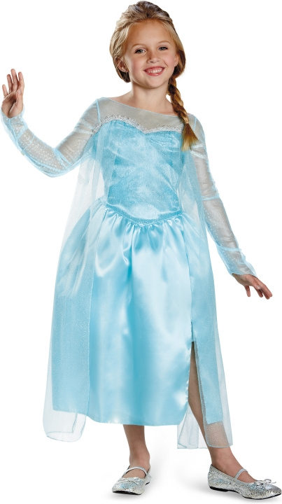 Disguise Frozen Elsa Classic costume, 5-6 years, 99-123 cm in the group TOYS, KIDS & BABY PRODUCTS / Toys / Masquerade costumes at TP E-commerce Nordic AB (C70165)