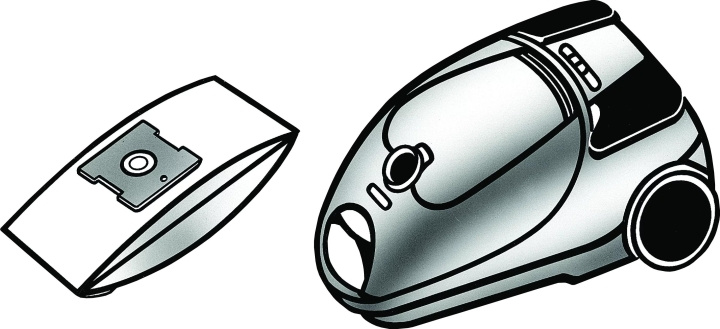 Nordic Quality MGS 2408 Dammsugarpåsar, 5 st in the group HOME, HOUSEHOLD & GARDEN / Cleaning products / Vacuum cleaners & Accessories / Accessories / Vacuum bags at TP E-commerce Nordic AB (C70362)