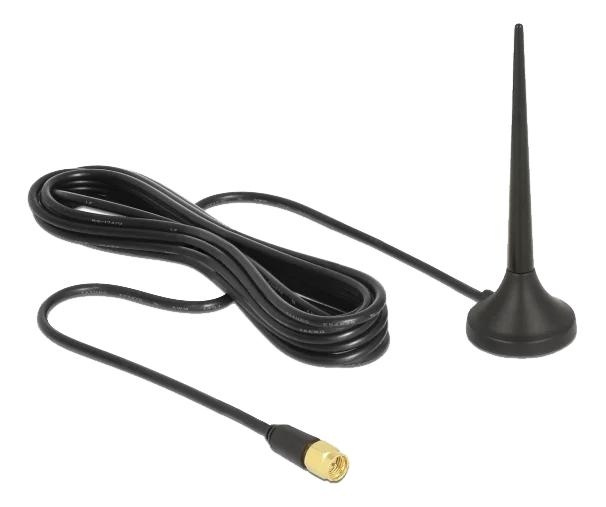 DeLOCK LTE/GSM/UMTS Antenna SMA plug 3dBi fixed omnidirectional in the group COMPUTERS & PERIPHERALS / Network / Network cards / USB at TP E-commerce Nordic AB (C70472)