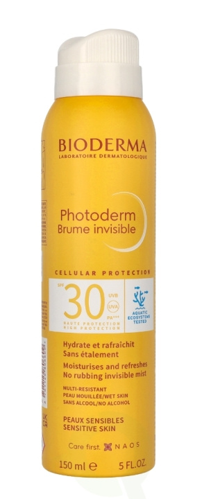 Bioderma Photoderm Max Brume Invisible Sun Mist SPF30 150 ml in the group BEAUTY & HEALTH / Skin care / Tanning / Sunscreen at TP E-commerce Nordic AB (C70889)