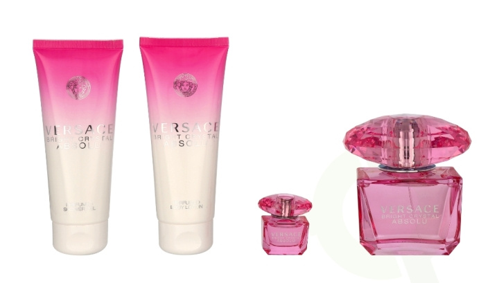 Versace Bright Crystal Absolu Giftset 295 ml Edp Spray 90ml/Body & Showergel 100ml/Body Lotion 100ml/Edp 5ml in the group BEAUTY & HEALTH / Gift sets / Gift sets for her at TP E-commerce Nordic AB (C70960)