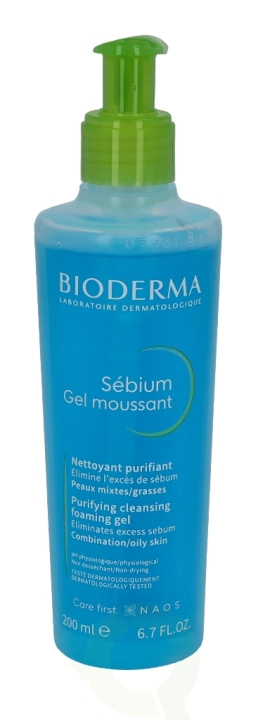 Bioderma Sebium Gel Moussant 200 ml in the group BEAUTY & HEALTH / Skin care / Face / Cleaning at TP E-commerce Nordic AB (C70968)