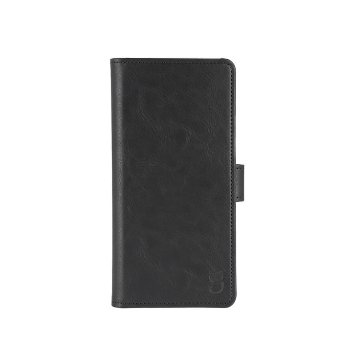 Gear Wallet Case 3 Card Slots Black - Motorola G04 4G in the group SMARTPHONE & TABLETS / Phone cases / Motorola at TP E-commerce Nordic AB (C71166)