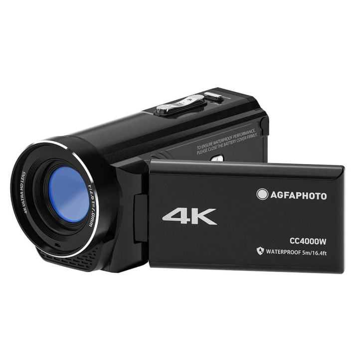 Agfa Camcorder Realimove CC4000W Black in the group HOME ELECTRONICS / Photo & Video / Cameras at TP E-commerce Nordic AB (C71206)