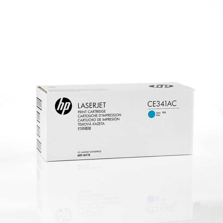 HP Toner CE341AC 651A Cyan Contract in the group COMPUTERS & PERIPHERALS / Printers & Accessories / Ink & Toner / Toner / HP at TP E-commerce Nordic AB (C71332)