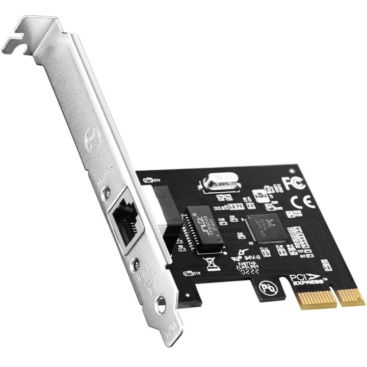 CUDY Adapter PCI-E PE25 2.5 Gigabit 1P Low Profile in the group COMPUTERS & PERIPHERALS / Network / Network cards / PCI Express at TP E-commerce Nordic AB (C71598)