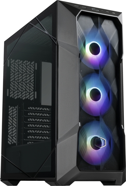 Cooler Master MasterBox TD500 Mesh V2 ATX case with window, black in the group COMPUTERS & PERIPHERALS / Computer components / Chassis at TP E-commerce Nordic AB (C71802)