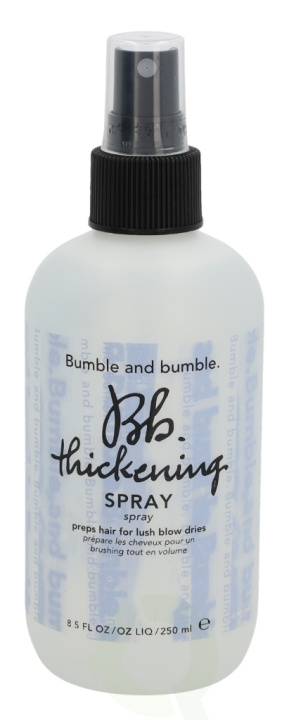 Bumble and Bumble Bumble & Bumble Styling Thickening Hairspray 250 ml Preps Hair For Lusha Blow Dries in the group BEAUTY & HEALTH / Hair & Styling / Hair styling / Hair spray at TP E-commerce Nordic AB (C73266)