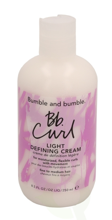 Bumble and Bumble Bumble & Bumble Curl Light Defining Cream 250 ml For Moisturize, Fine To Medium Hair in the group BEAUTY & HEALTH / Hair & Styling / Hair styling / Styling cream at TP E-commerce Nordic AB (C73301)