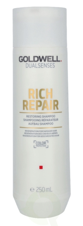 Goldwell Dualsenses Rich Repair Restoring Shampoo 250 ml in the group BEAUTY & HEALTH / Hair & Styling / Hair care / Schampoo at TP E-commerce Nordic AB (C73367)