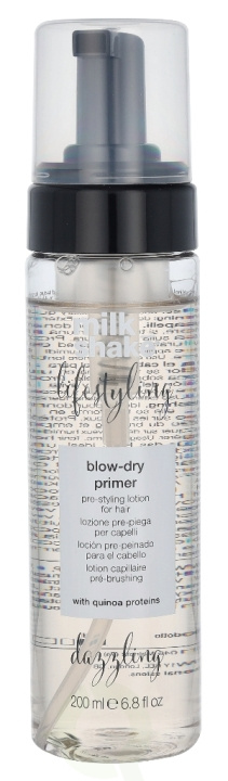 Milk_Shake Lifestyling Blow-Dry Primer 200 ml in the group BEAUTY & HEALTH / Hair & Styling / Hair care / Heat protectant at TP E-commerce Nordic AB (C73607)