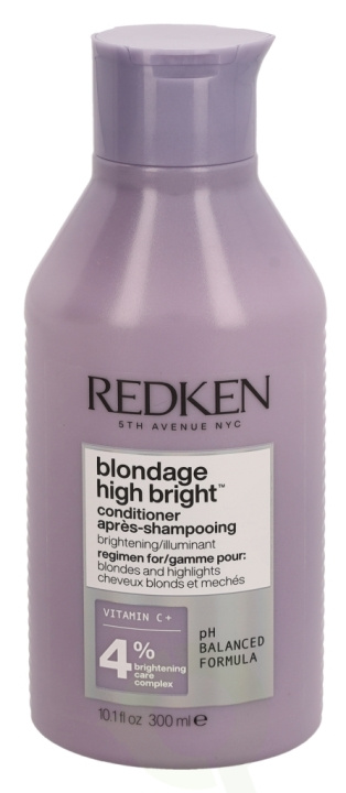 Redken Blondage High Bright Conditioner 300 ml in the group BEAUTY & HEALTH / Hair & Styling / Hair care / Conditioner at TP E-commerce Nordic AB (C73761)
