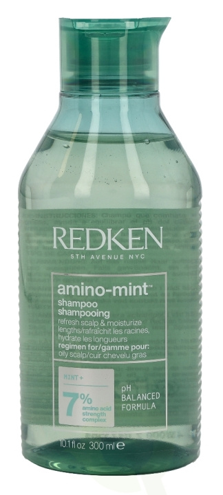 Redken Amino-Mint Shampoo 300 ml in the group BEAUTY & HEALTH / Hair & Styling / Hair care / Schampoo at TP E-commerce Nordic AB (C73762)