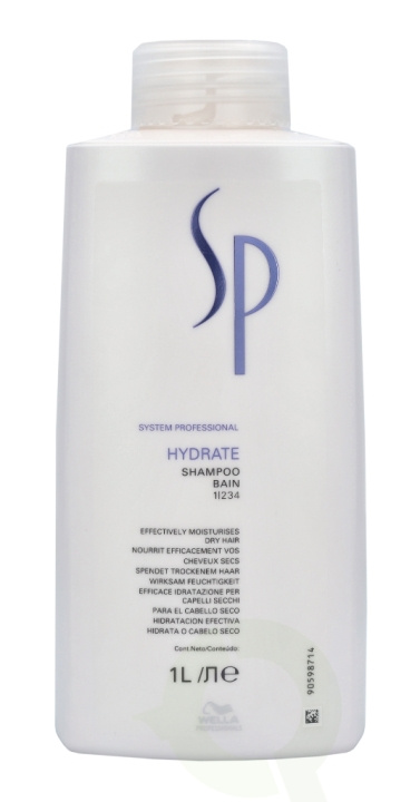 Wella SP - Hydrate Shampoo 1000 ml Dry Hair in the group BEAUTY & HEALTH / Hair & Styling / Hair care / Schampoo at TP E-commerce Nordic AB (C73934)