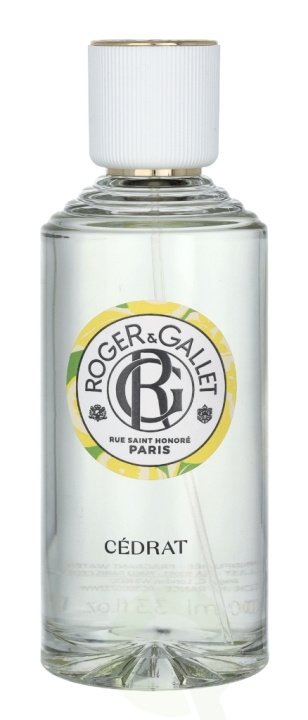 Roger & Gallet Cedrat Wellbeing Fragrant Water 100 ml Natural Spray in the group BEAUTY & HEALTH / Fragrance & Perfume / Perfumes / Unisex at TP E-commerce Nordic AB (C74530)