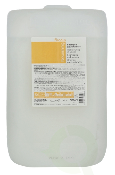 Fanola Nutri Care Restructuring Shampoo 10000 ml in the group BEAUTY & HEALTH / Hair & Styling / Hair care / Schampoo at TP E-commerce Nordic AB (C74564)