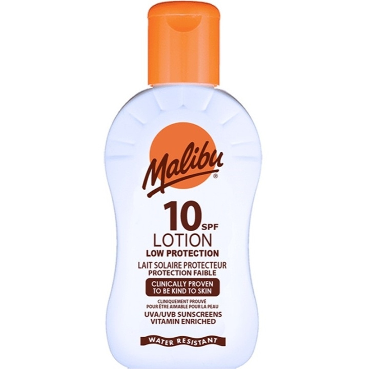 Malibu Sun Lotion SPF10 100ml in the group BEAUTY & HEALTH / Skin care / Tanning / Sunscreen at TP E-commerce Nordic AB (C74743)