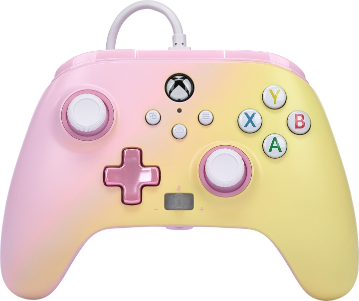 PowerA Enhanced Wired Controller, Pink Lemonade, Xbox in the group HOME ELECTRONICS / Game consoles & Accessories / Xbox Series X / Accessories at TP E-commerce Nordic AB (C75394)