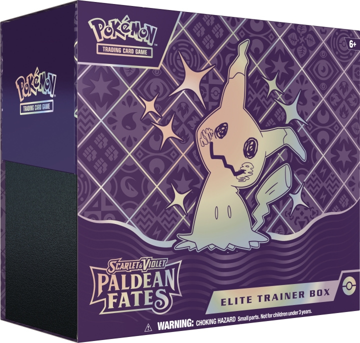 POKEMON Scarlet & Violet 4.5: Paldea Fates Elite Trainer Box trading card set in the group TOYS, KIDS & BABY PRODUCTS / Games / Card games at TP E-commerce Nordic AB (C75402)