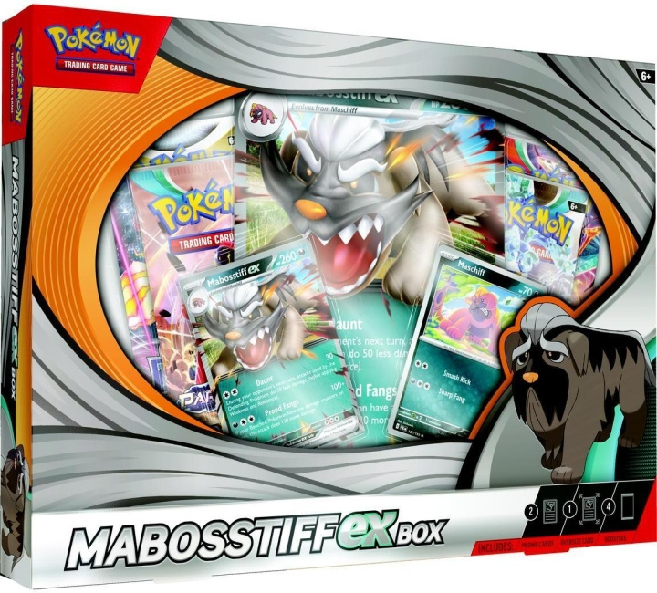 POKEMON TCG: Mabosstiff ex Box trading card set in the group TOYS, KIDS & BABY PRODUCTS / Games / Card games at TP E-commerce Nordic AB (C75404)